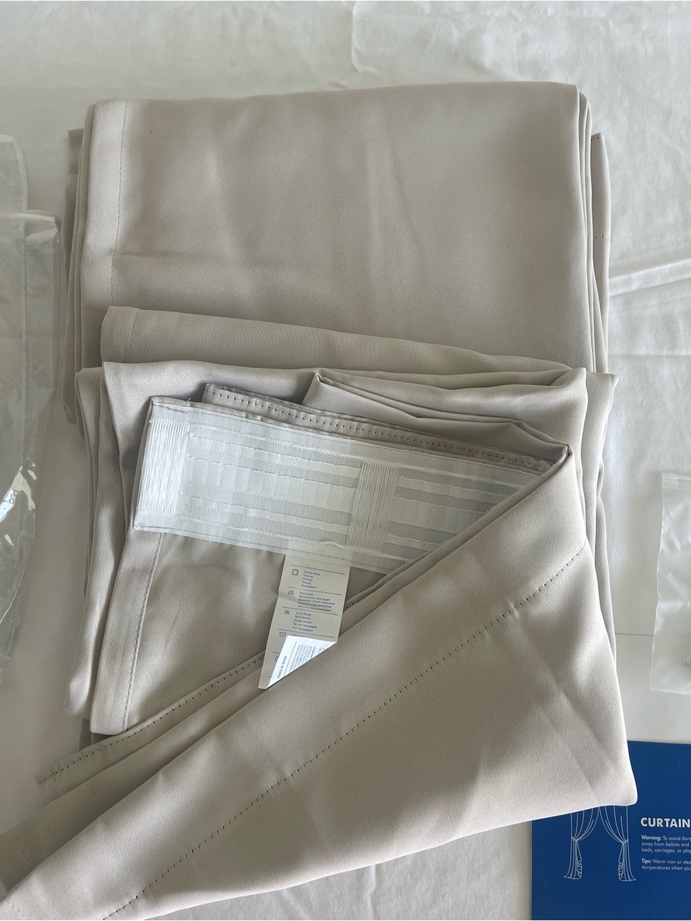 Curtain 2 Panel Room Darkening Drapery Window Size 52 X 80 New